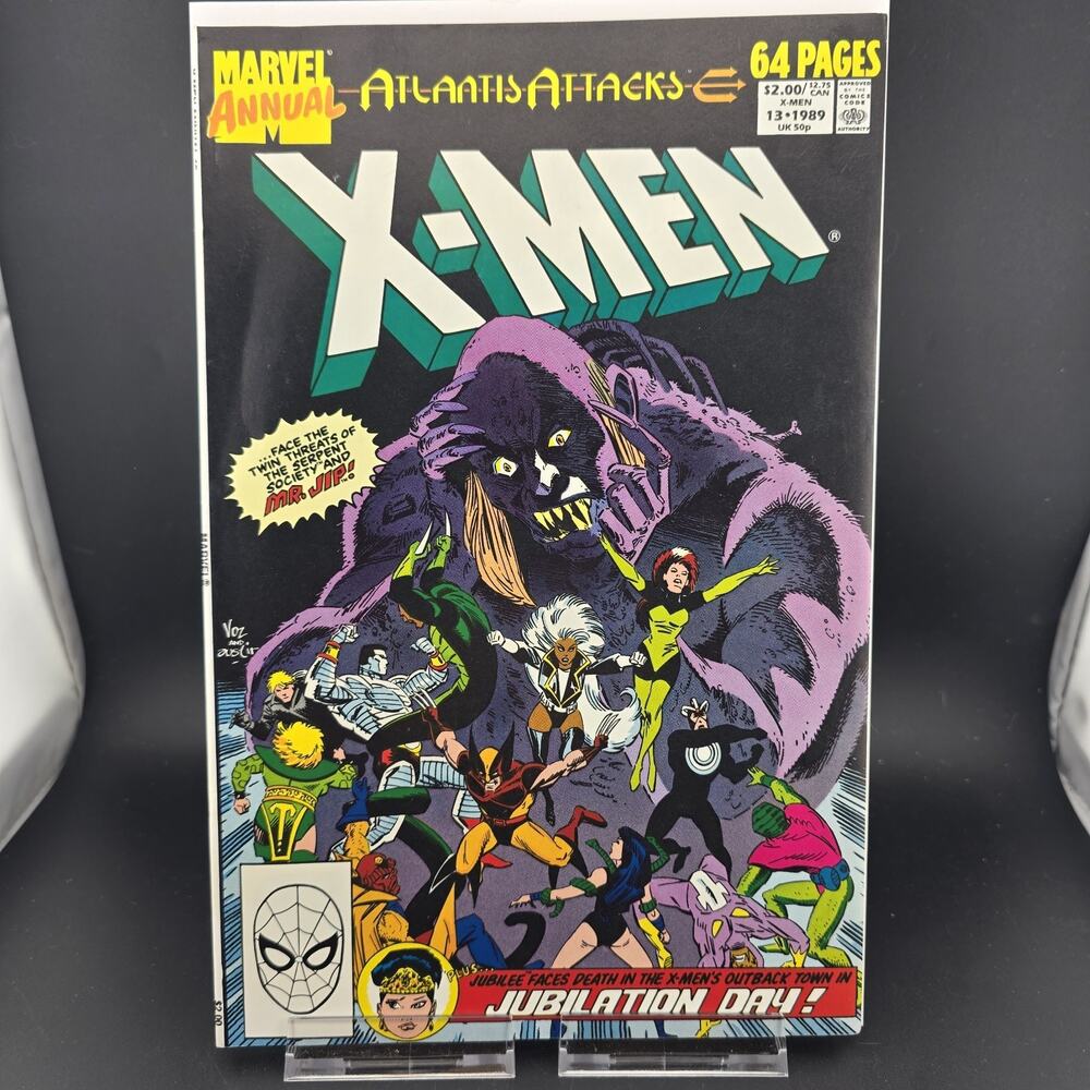 UNCANNY X-MEN ANNUAL #13 NM- 9.2 1st Jubilee Cover Marvel 1989 Key